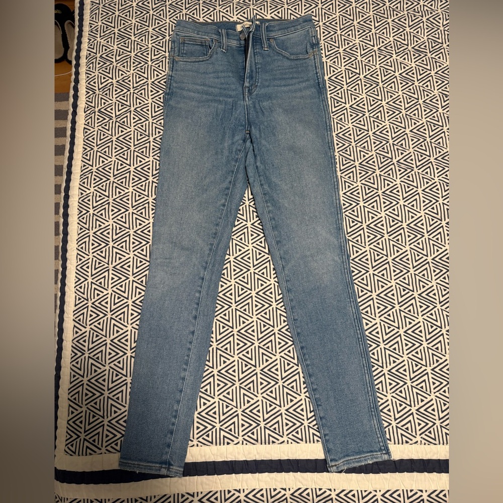 Madewell high waisted skinny jeans